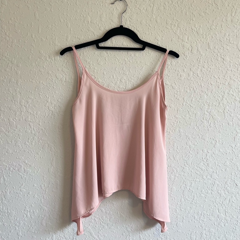 Soprano Blush Asymmetrical Camisole